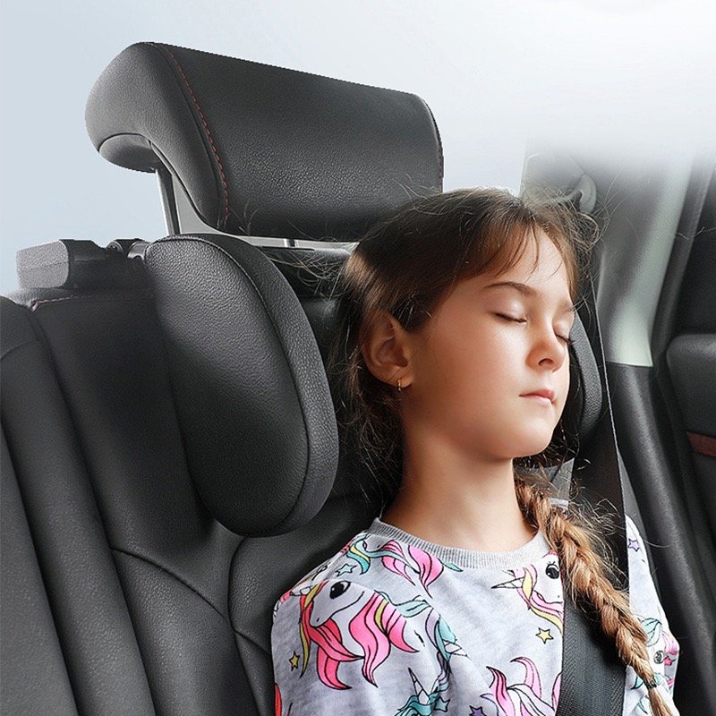 Car Seat Neck Headrest Rest Pillow Cushion Auto Seat Head U-Shaped Car Pillows Car Accessories Interior